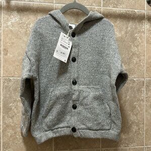 BNWT Zara Button-up Sweater